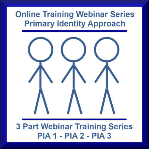 PIA Primary Identity Approach Online Training 3 Part Series by Diane Hawkins Restoration in Christ Ministries RCM