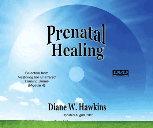 Prenatal Healing DVD from Restoration the Shattered Training Series by Diane Hawkins Front Cover Image