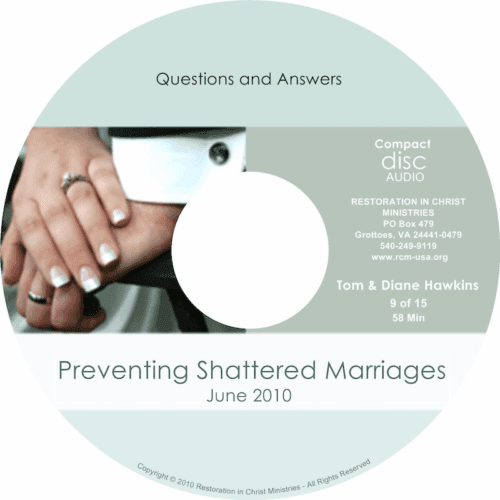 09_Marriage Set Excerpt_Questions and Answers_Tom and Diane Hawkins_CD Front Cover Image